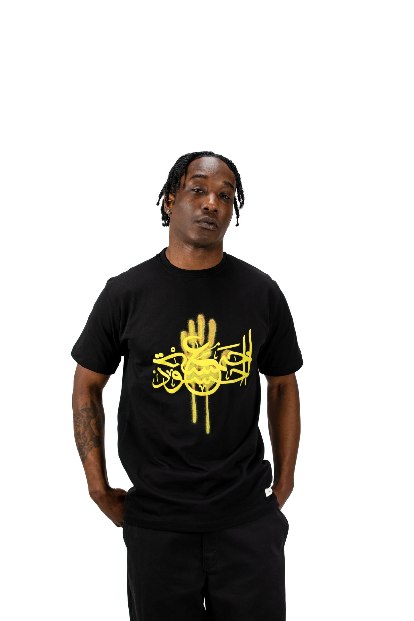 EGYPTIAN HANDPRINTS TEE
